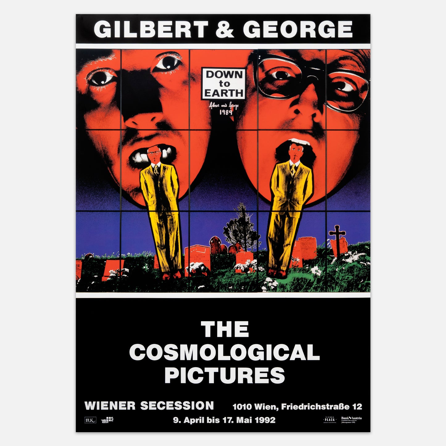 THE COSMOLOGICAL PICTURES – ORIGINAL EXHIBITION POSTER (1992)
