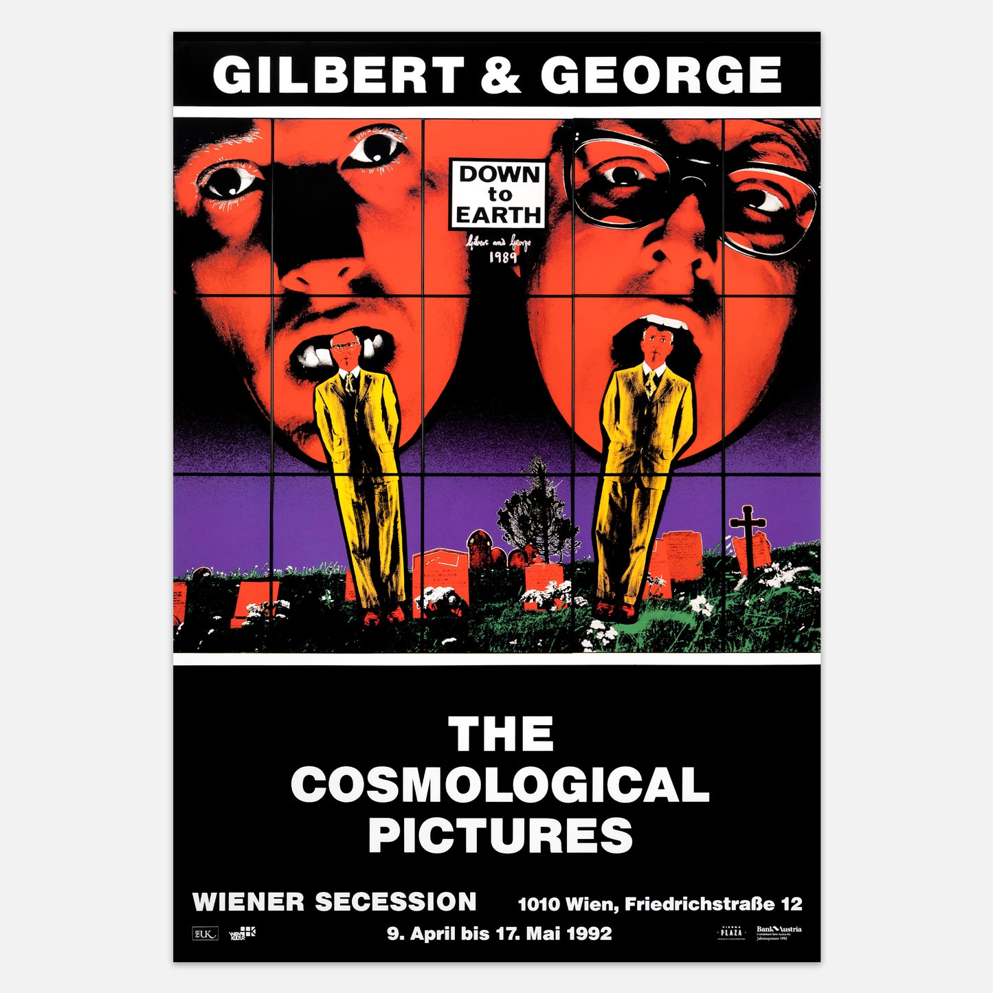 THE COSMOLOGICAL PICTURES – ORIGINAL EXHIBITION POSTER (1992)