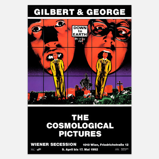 THE COSMOLOGICAL PICTURES – ORIGINAL EXHIBITION POSTER (1992)
