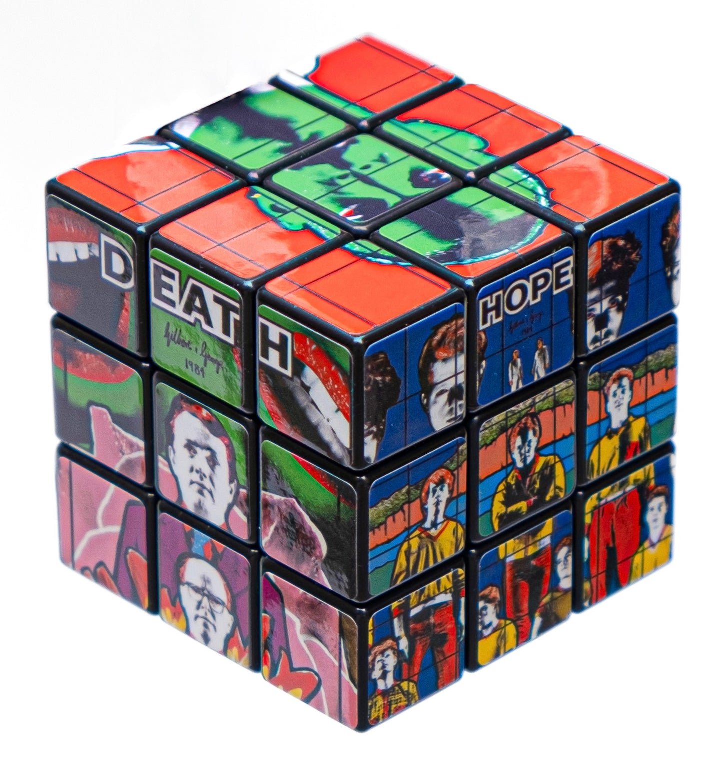 DEATH HOPE LIFE FEAR (1984) Rubik's Cube