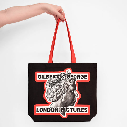 GILBERT & GEORGE LONDON PICTURES 2024 TOTE BAG