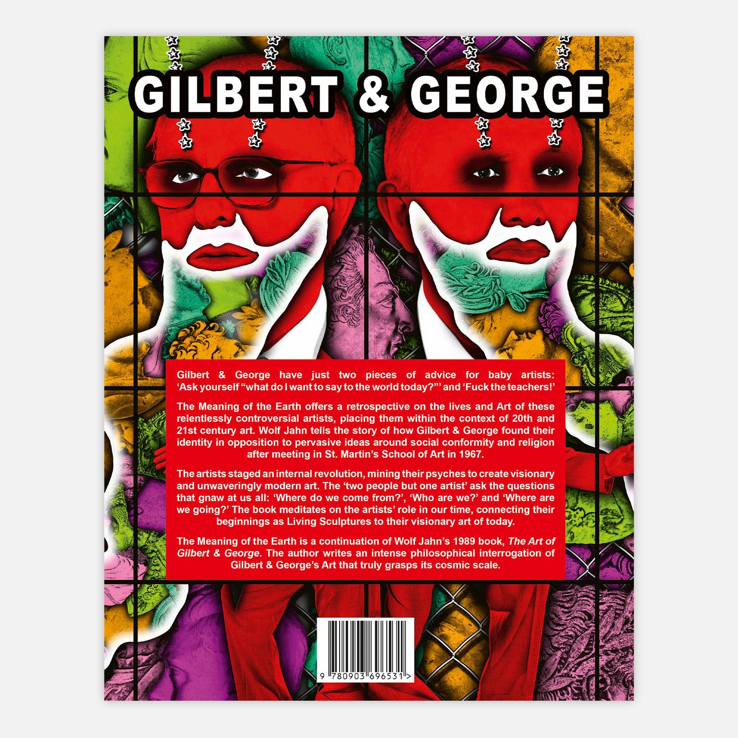 GILBERT & GEORGE: THE MEANING OF THE EARTH by WOLF JAHN *SIGNED*