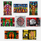 DEATH HOPE LIFE FEAR... POSTCARD SET (OF 8)