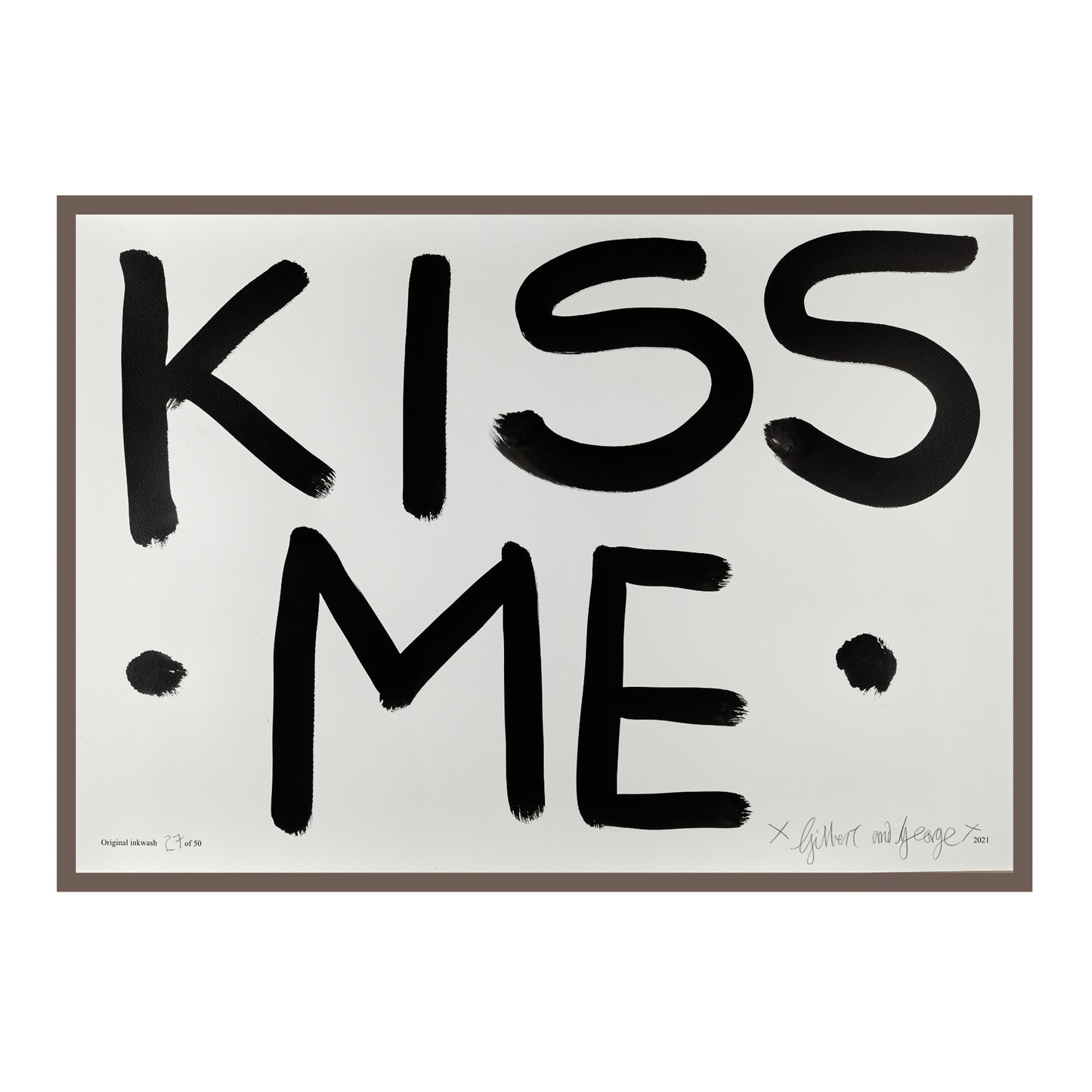 KISS ME (BLACK)