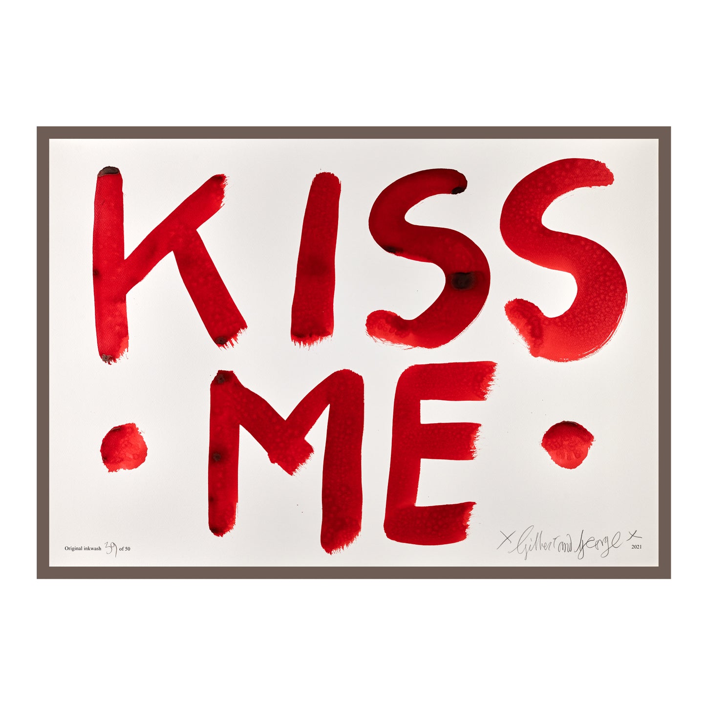 KISS ME (RED)