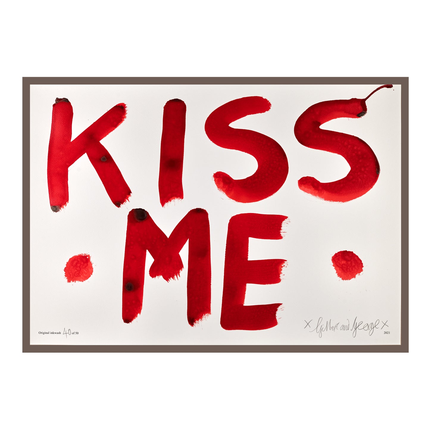 KISS ME (RED)